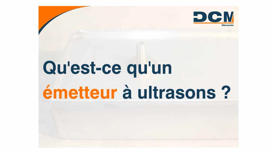 émetteurs de nettoyage à ultrasons