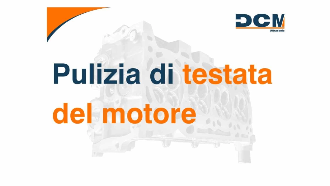 testata del motore