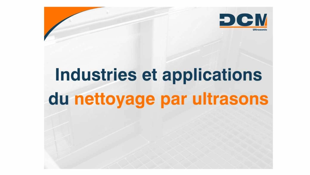 applications de nettoyage industriel